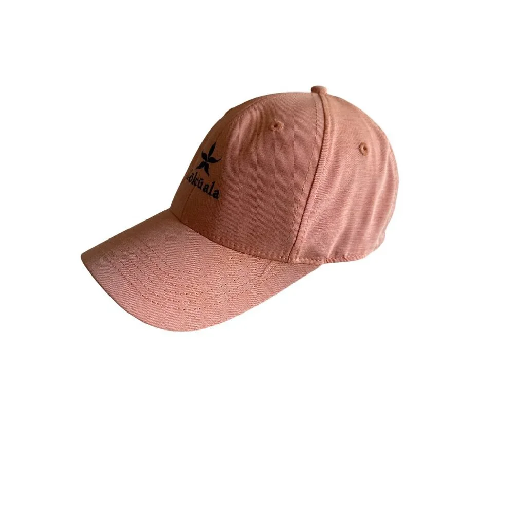 Hōkūala‎ Peach Mid Fit Golf Baseball Cap By Ahead Adjustable strap